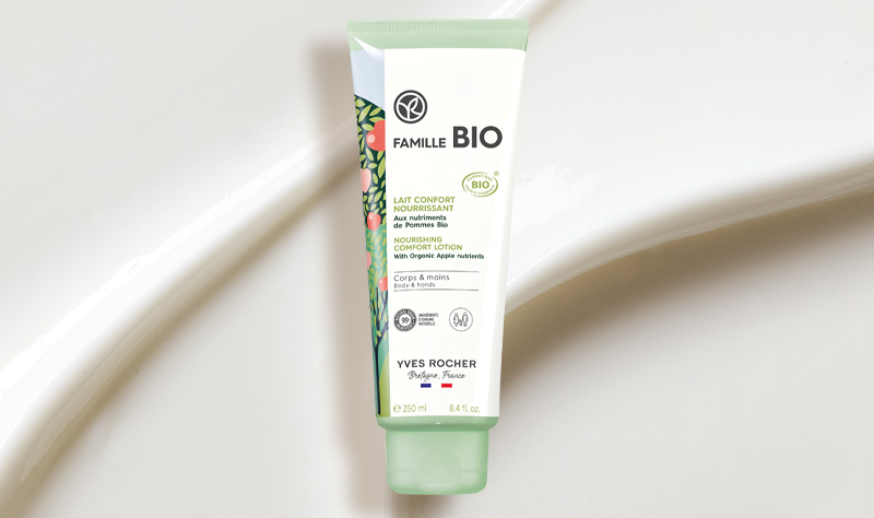 leite corpo nutritivo de maça