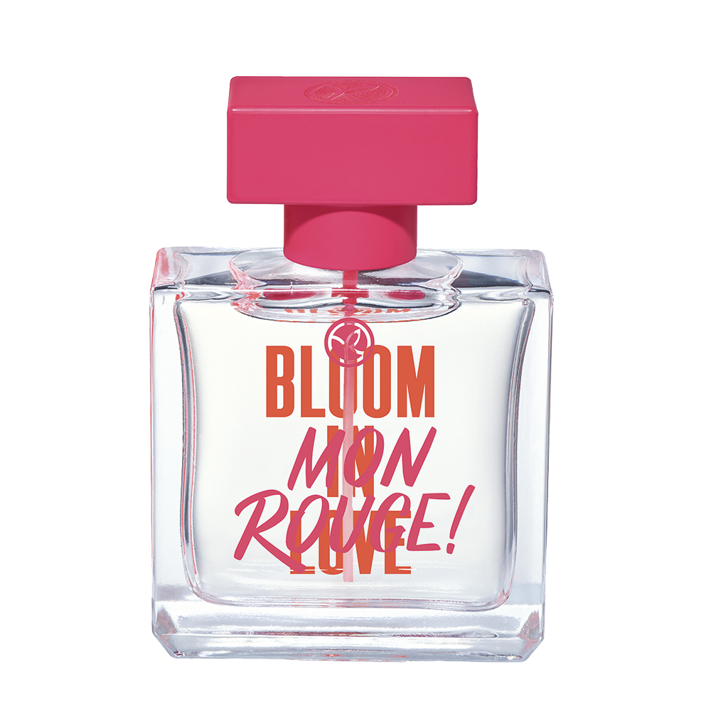 Eau De Parfum Yves Rocher Mon Rouge Bloom In Love - Vaporisateur 50 Ml - Neuf Emballé - Senteur Agrumes, Oud, Patchouli