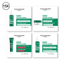 Conjunto 15 Simplexs Sebo Active Clear | Yves Rocher Portugal
