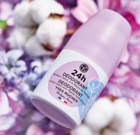 Desodorizante 24h com Algodão e Malva da Bretanha | Yves Rocher Portugal