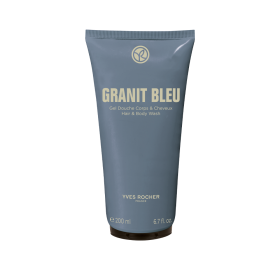 Gel Duche Corpo & Cabelo Granit Bleu | Yves Rocher Portugal