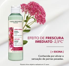 Criogel Apaziguante Pernas Leves | Yves Rocher Portugal