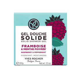 Gel Duche Sólido Framboesa & Hortelã-Pimenta | Yves Rocher Portugal
