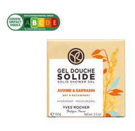 Gel Duche Sólido Aveia & Trigo Sarraceno | Yves Rocher Portugal