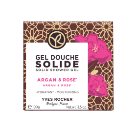 Gel Duche Sólido Argão & Pétalas de Rosa | Yves Rocher Portugal