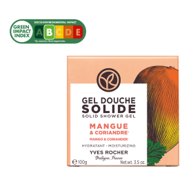 Gel Duche Sólido Manga & Coentro | Yves Rocher Portugal