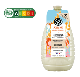 Eco-Recarga Banho Duche Aveia & Trigo Sarraceno - 600ml | Yves Rocher Portugal