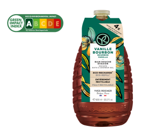 Eco-Recarga Banho Duche | Baunilha Bourbon - 600ml | Yves Rocher Portugal