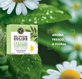 Gel Duche Sólido Lúcia-Lima & Flor de Camomila | Yves Rocher Portugal