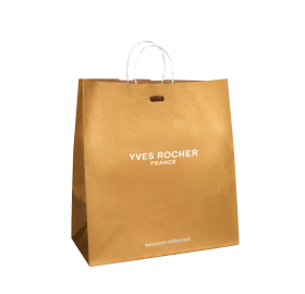 Saco de Papel Dourado Grande | Yves Rocher Portugal