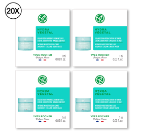 Conjunto 20 Simplexs Hydra Végétal - Grande Cuidado Hidratação Intensa  | Yves Rocher Portugal