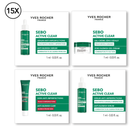 Conjunto 15 Simplexs Sebo Active Clear | Yves Rocher Portugal