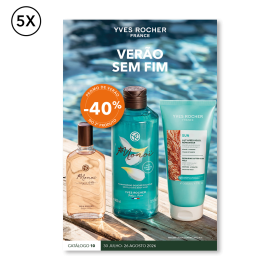 Conjunto 5 Catálogos 10 | Yves Rocher Portugal