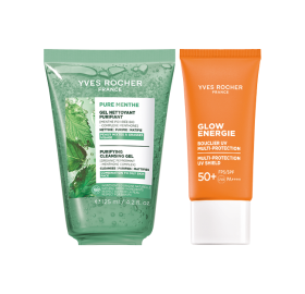 Summer Skin Duo Limpa, Purifica & Protege | Yves Rocher Portugal