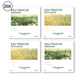 Conjunto 20 Simplexs Eaux Fraîches | Yves Rocher Portugal