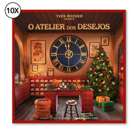 Conjunto 10 Catálogos de Natal | Yves Rocher Portugal