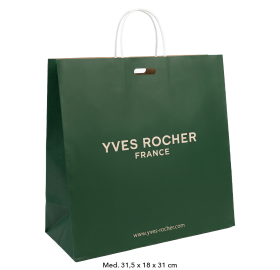 Saco de Papel Verde Grande | Yves Rocher Portugal
