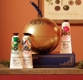 Bola de Natal 3 Cremes de Mãos | Yves Rocher Portugal
