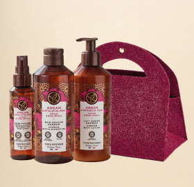 Bolsa em Feltro Argão & Pétalas de Rosa | Yves Rocher Portugal 