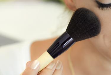 para peles oleosas blush em pó e não em creme