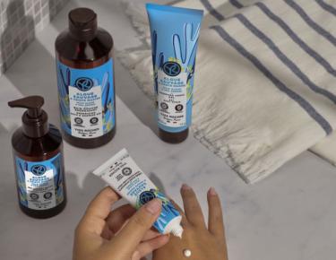 4 produtos de higiene aroma alga selvagem