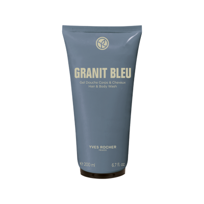 Gel Duche Corpo & Cabelo Granit Bleu | Yves Rocher Portugal