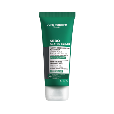 Máscara Desincrustante com Carvão | Yves Rocher Portugal