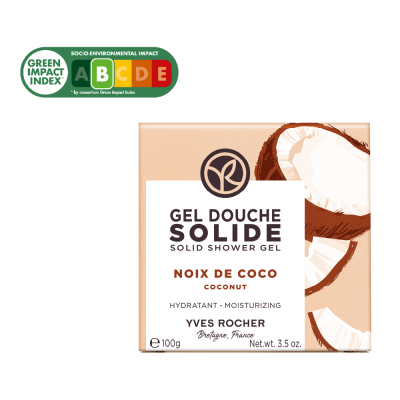 Gel Duche Sólido Noz de Coco | Yves Rocher Portugal