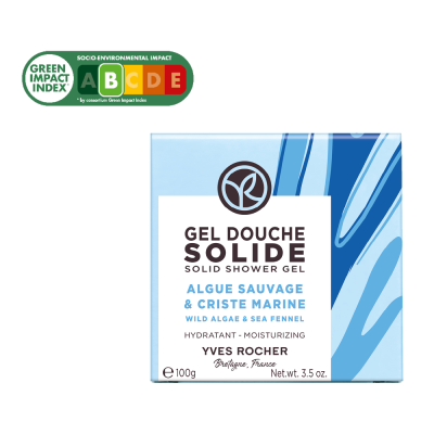 Gel Duche Sólido Alga Selvagem & Funcho Marítimo | Yves Rocher Portugal