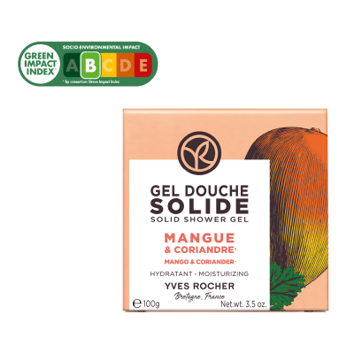 Gel Duche Sólido Manga & Coentro | Yves Rocher Portugal