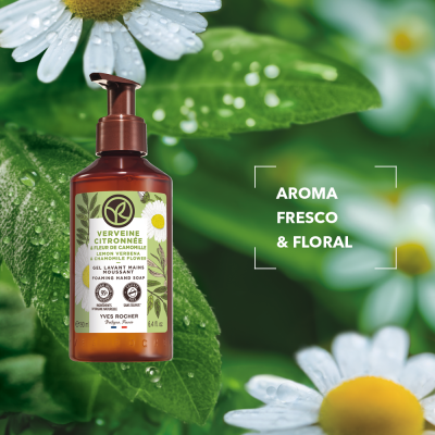 Sabonete Líquido Mãos Lúcia-Lima & Flor de Camomila | Yves Rocher Portugal