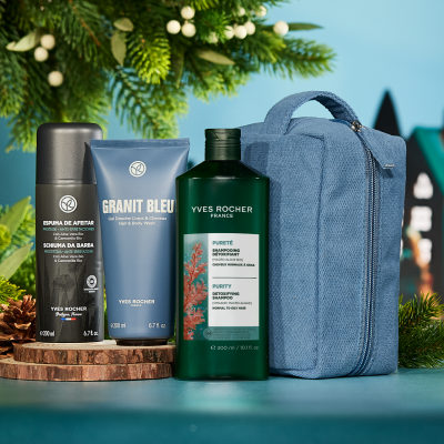 Rotina de Higiene & Bem-Estar Granit Bleu | Yves Rocher Portugal 