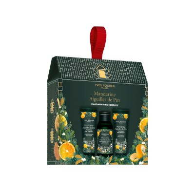 Yves Rocher Coleção de Natal Conjunto Descoberta Tangerina & Agulhas de Pinheiro | Yves Rocher Portugal