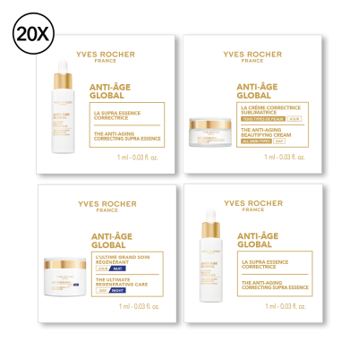 Conjunto 20 Simplexs Anti-Âge Global | Yves Rocher Portugal