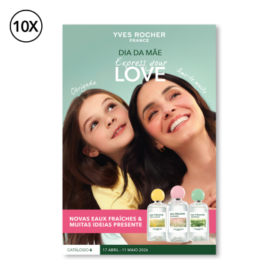 Conjunto 10 Catálogos 06 | Yves Rocher Portugal