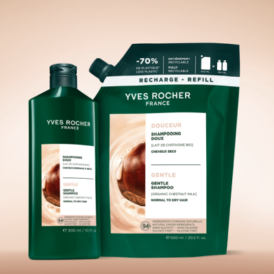Recarga Champô Suave | Yves Rocher Portugal 
